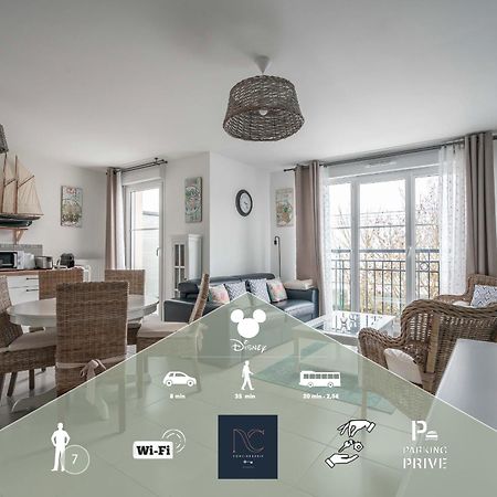 *Disneyland-Paris* 7Pers, Wifi, Netflix, Parking مونتِفرا المظهر الخارجي الصورة